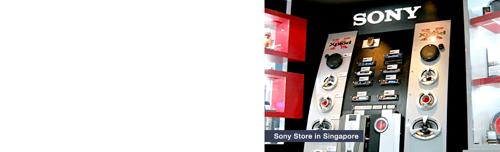 Sony Store in Singapore